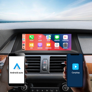 เครื่องเล่นมัลติมีเดียในรถยนต์ STWE รุ่นใหม่ ขนาด 8.8 นิ้ว สำหรับ BMW E70 E71 รองรับ Wireless CarPlay Android AUTO ID6 ID7 ID8 ระบบนำทาง GPS บลูทูธ และฟังเพลง - Product Image 4