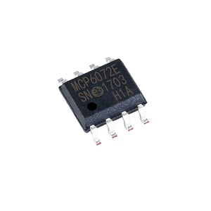 La puce d'amplificateur opérationnel SOP-8 fournit un correspondant BOM avec un tout nouveau stock MCP6072T-E/SN. - Product Image 1