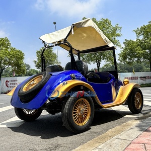 ZHENDA Nuevo Coche Eléctrico Clásico de Lujo Vintage - Estructura Totalmente Metálica, 2 Asientos, ¡Gran Venta para Eventos de Boda y Turismo! - Product Image 3