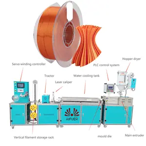 1kg küçük baskı filament malzeme yapma ekstruder makinesi