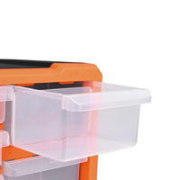 Armoire de rangement en plastique moderne et durable à 60 tiroirs, organisateur multi-usages pour la maison, le garage, le bricolage, l'artisanat, le salon, les bijoux