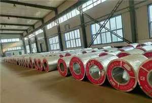 Prodotti in Acciaio <span class=keywords><strong>Galvalume</strong></span> Preverniciato, Bobine di Acciaio Colorato Conformi agli Standard EN10130 e EN10346 - Product Image 5