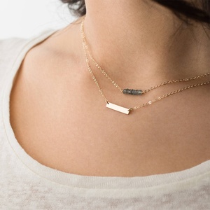 316L collar <span class=keywords><strong>de</strong></span> acero inoxidable <span class=keywords><strong>de</strong></span> <span class=keywords><strong>las</strong></span> mujeres <span class=keywords><strong>de</strong></span> cristal <span class=keywords><strong>de</strong></span> perlas encanto colgante <span class=keywords><strong>de</strong></span> oro <span class=keywords><strong>Bar</strong></span> múltiples capas <span class=keywords><strong>de</strong></span> collares - Product Image 1