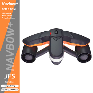 Propulsor Subacuático Navbow+ para Buceo, con Doble Motor Potente, Velocidad de 1.2m/S, Color Gris, para Ocio en Aguas Abiertas - Product Image 1