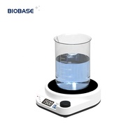 Agitateur magnétique miniature Biobase avec moteur DC sans balais, faible bruit, fonctionnement stable, Agitador Magnético Miniatura pour laboratoire