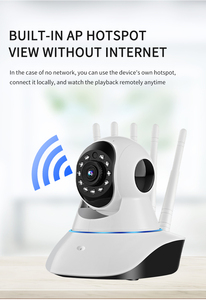 Phiên bản <span class=keywords><strong>2025</strong></span> thông minh trong nhà PTZ máy ảnh WIFI video mini không dây vú em bé Màn hình 2MP 1080P nhà PTZ máy ảnh - Product Image 6