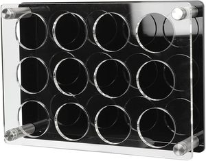 Estante de exhibición de copas de vino de plástico portátil cóctel vuelo paleta <span class=keywords><strong>Vodka</strong></span> bandeja soporte de vaso de chupito para suministros de Bar - Product Image 1