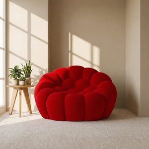 Canapé nuage bulle viral Ins, canapé de sol sans pieds, chaise longue moelleuse de luxe léger pour baie vitrée, studio, mobilier d'intérieur - Product Image 4