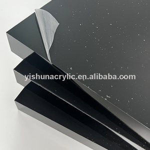 Độ bóng cao kết thúc 4x8ft 40 mét 50 mét màu đen sữa trắng đúc tấm <span class=keywords><strong>Acrylic</strong></span> cho biển báo hiển thị CNC cắt - Product Image 2