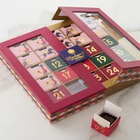 Boîte à bonbons personnalisée Mubarak eid ramdan compte à rebours calendrier de l'avent avec boîte à tiroirs