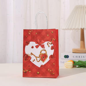 Emballage de cadeau de vacances avec logo personnalisé sac en papier kraft Cadeau d'amour pour vêtements créatifs shopping en gros au Vietnam - Product Image 4