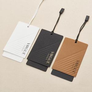 Thời Trang Mới Tùy Chỉnh Quần Áo Thẻ Giấy May Thẻ Cho Túi Xách Và Giày - Product Image 4