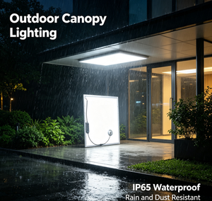 ไฟแผง LED อุตสาหกรรมกันน้ำ IP65 สำหรับบ้าน สำนักงาน ไฟเพดานทรงสี่เหลี่ยม ขนาด 2x2 ฟุต 2x4 ฟุต 1x4 ฟุต - Product Image 1
