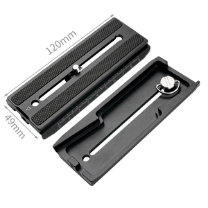 Plaque de fixation rapide pour caméra d'action DJI <span class=keywords><strong>Ronin</strong></span>-<span class=keywords><strong>S</strong></span>, accessoires de stabilisateur supérieur en alliage d'aluminium, base pour prise de vue verticale - Product Image 3