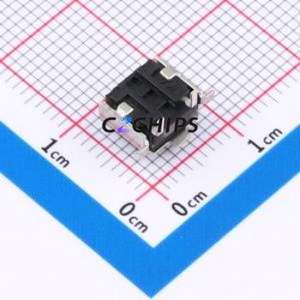 HX-6x6x5 TPZJ Tactile Switch SMD Switch Single Pole Single Throw Round Button 2.5N Horizontal Mount - Product Image 2
