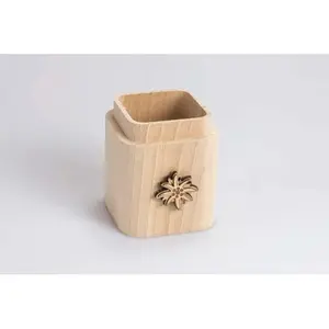 Portapenne in legno artigianale personalizzato - Product Image 2