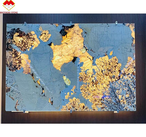 Dalles de marbre blanc <span class=keywords><strong>Pandora</strong></span> rétroéclairées pour grossistes, quartzite Patagonia Lumistone, pierre naturelle de luxe, granit <span class=keywords><strong>Pandora</strong></span> brésilien - Product Image 3