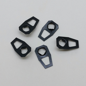E1402 Black <b>Snap</b> <b>Hook</b> 12mm x 10mm Iron Photo Frame Back Panel Hardware - Product Image 3
