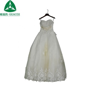 Robe de mariée d'occasion Gracer A43-2 de haute qualité, en soie d'été du Vietnam, pour femmes adultes, vêtements décontractés, couleurs et tailles variées - Product Image 3