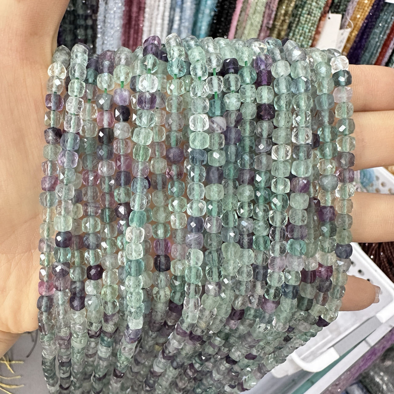 Green fluorite