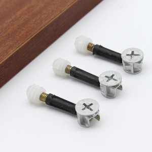 Connecteur de roue excentrique Jin Aoding 338, quincaillerie de meuble trois-en-un 828 pour l'assemblage et le démontage de placards - Product Image 3