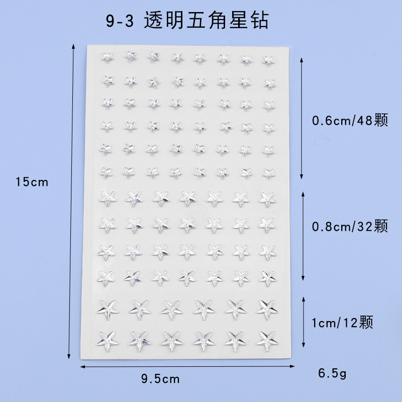 Perceuse pentagramme transparente 9-3