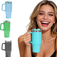 Bouteille isotherme à double paroi en acier inoxydable écologique de 1000 ml, design sportif, impression personnalisée du logo, vente chaude