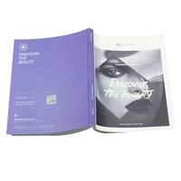 Service d'impression personnalisé : catalogues, brochures, livres publicitaires, dépliants, papier couché, reliure parfaite, 210x285mm, plastification brillante