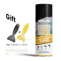 ANKLES En gros 450ml Spray dissolvant de colle liquide pour autocollants muraux et de voiture