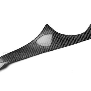 1 par de cubiertas de fibra de carbono real para faros delanteros de coche, estilo ceja/olla, para Subaru Legacy Outback JDM 2006 2007 2008 - Product Image 4