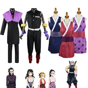 Uniforme del Cuerpo de Cazadores de Demonios: Disfraz de <span class=keywords><strong>Cosplay</strong></span> de <span class=keywords><strong>Uzui</strong></span> Tengen, Disfraces de Actuación de Suma Chitaka y Maki Otsu - Product Image 1
