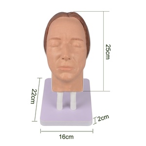 Thực Hành mannequin Silicone khuôn mặt mô hình Nữ manikin đầu cho thẩm mỹ khuôn mặt tiêm đào tạo giảng dạy - Product Image 6