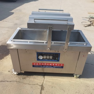 Machine d'emballage automatique à double chambre pour maïs sucré, viande de bœuf cuite, zongzi - Pompe à <span class=keywords><strong>vide</strong></span> à lit <span class=keywords><strong>plat</strong></span>, économie d'énergie - Product Image 4