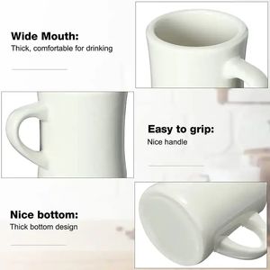 Meilleur prix pour tasse à café en céramique marron en forme de cloche, imprimée à l'aquarelle, personnalisée, de style américain - Product Image 3