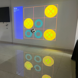 Simulador Deportivo de Interior: Juego de Pared Interactivo <span class=keywords><strong>con</strong></span> Proyección Láser de Fútbol y <span class=keywords><strong>Tres</strong></span> <span class=keywords><strong>en</strong></span> <span class=keywords><strong>Raya</strong></span> (XOX) - Product Image 4