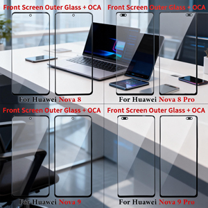 อะไหล่ซ่อมหน้าจอมือถือ STAROZON รุ่นโค้ง กระจก OCA  ฝาครอบจอแสดงผล สำหรับ <span class=keywords><strong>S8</strong></span> และ OPPO - Product Image 4