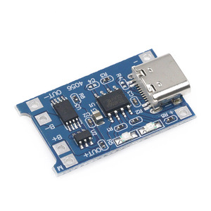 18650 Type C <b>USB</b> <b>5V</b> <b>1A</b> TP4056 Lithium Battery Charger Development Board with Protection - Product Image 6