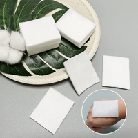 Tampons de coton de haute qualité, 200 pièces, 5*6 cm, étiquette privée, tampons de coton doux pour le démaquillage du visage, outils de maquillage