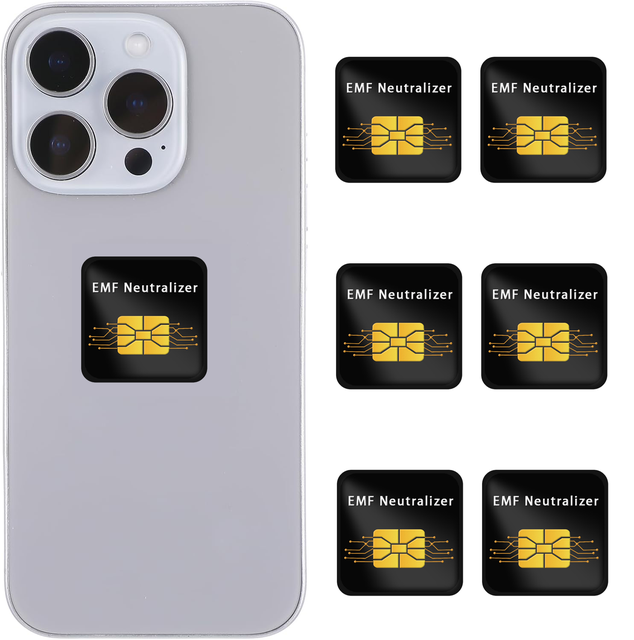5g protection for Laptop Large Block Anti-emf Metal Neutralizer square Shield Reduction Anti Radiation Sticker Emf Cell Phone