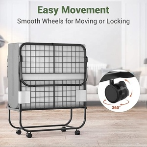 Vente flash : <span class=keywords><strong>lit</strong></span> pliant de 13 cm, matelas à ressorts, <span class=keywords><strong>lit</strong></span> d'hôtel, <span class=keywords><strong>lit</strong></span> supplémentaire pliable - Product Image 6
