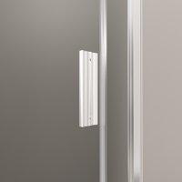 Cabine de douche moderne en verre trempé encadrée, design minimaliste, surface facile à nettoyer, approvisionnement direct usine pour la rénovation de salle de bain