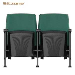 Modern Commercial Fixed Cinema Sectional Seating Assembly Theater Hall Used Vip Auditorium Chairs