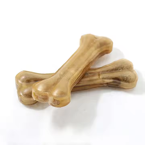 Tulang Kunyah Anjing dari Daging Organik yang Tahan Lama Rasa Sapi yang Tahan Lama Tinggi Protein Bebas Gandum Perawatan Gigi untuk Anjing. - Product Image 3