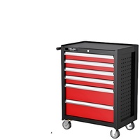 Ensemble mobile de chariot d'entretien d'atelier de réparation de boîte d'armoire de chariot de remorque d'outil pour la réparation mobile de stockage d'outils