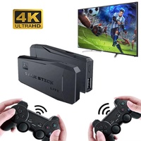 M8 TV Small Box Game Player Stick Console de jeu vidéo pour PS1 HD 4K TV Console de jeu vidéo rétro avec manette de jeu