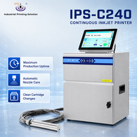 Imprimante jet d'encre industrielle IPS-C240 5 lignes pour bouteilles (CIJ) – Machine de marquage jet d'encre pour bouteilles