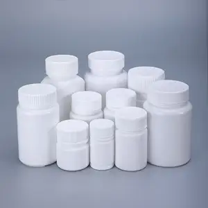 UMETASS Wholesale Medical Bottle Plastic Empty Vitamin Pill Capsule Bottle With Cap