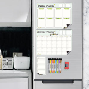 Calendrier magnétique de réfrigérateur pour enfants, effaceur à sec, calendrier à la maison pour enfants, calendrier de la <span class=keywords><strong>semaine</strong></span> A3 planificateur A4 tableau blanc - Product Image 6