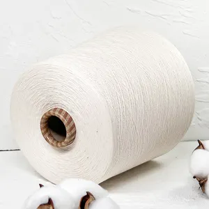 100 Cotton yarn Carded or Combed yarn with compact spinning,Ring spinning,OE spinning for weaving, knitting