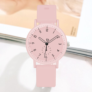 Reloj de Cuarzo Moderno para Mujer, Correa de Silicona, Esfera Digital Simple de 33 mm, Regalos para Mujer - Product Image 3
